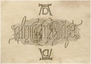 Albrecht Durer Ambigram